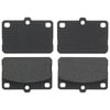 Raybestos SGD169 Disc Brake Pad Set Brake Parts Inc Raybestos Service Grade Overstock Organic Disc Brake Pad Set