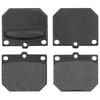 Raybestos SGD246 Disc Brake Pad Set Brake Parts Inc Raybestos Service Grade Overstock Organic Disc Brake Pad Set