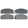 Raybestos SGD334M Disc Brake Pad Set Raybestos Service Grade Metallic Brake Pad Set