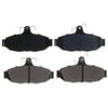 SGD347 by RAYBESTOS - Raybestos Service Grade Organic Brake Pad Set