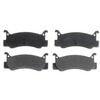 SGD366 by RAYBESTOS - Raybestos Service Grade Organic Brake Pad Set