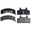 Raybestos SGD368M Disc Brake Pad Set Raybestos Service Grade Metallic Brake Pad Set