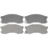 Raybestos SGD428M Disc Brake Pad Set Raybestos Service Grade Metallic Brake Pad Set