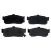 SGD595 by RAYBESTOS - Raybestos Service Grade Organic Brake Pad Set