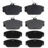 Raybestos SGD598 Disc Brake Pad Set Raybestos Service Grade Organic Brake Pad Set
