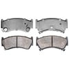 Raybestos SGD668C Disc Brake Pad Set Raybestos Service Grade Ceramic Brake Pad Set