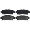 Raybestos SGD672C Disc Brake Pad Set Raybestos Service Grade Ceramic Brake Pad Set