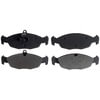 Raybestos SGD688AM Disc Brake Pad Set Brake Parts Inc Raybestos Service Grade Metallic Disc Brake Pad Set