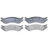 Raybestos SGD702AM Disc Brake Pad Set Brake Parts Inc Raybestos Service Grade Metallic Disc Brake Pad Set