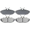 Raybestos SGD708M Disc Brake Pad Set Raybestos Service Grade Metallic Brake Pad Set