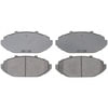 Raybestos SGD748C Disc Brake Pad Set Brake Parts Inc Raybestos Service Grade Ceramic Disc Brake Pad Set