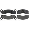 Raybestos PGD431M Disc Brake Pad Set Raybestos Element3 Metallic Brake Pad Set