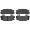 PGD470 by RAYBESTOS - Brake Parts Inc Raybestos Element3 Overstock Organic Disc Brake Pad Set