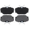 Raybestos PGD493QS Disc Brake Pad Set Brake Parts Inc Raybestos Quiet Stop Overstock Ceramic Disc Brake Pad Set