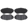 Raybestos PGD551M Disc Brake Pad Set Brake Parts Inc Raybestos Element3 Overstock Metallic Disc Brake Pad Set