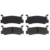 PGD573 by RAYBESTOS - Brake Parts Inc Raybestos Element3 Overstock Organic Disc Brake Pad Set
