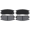 Raybestos PGD580A Disc Brake Pad Set Brake Parts Inc Raybestos Element3 Overstock Organic Disc Brake Pad Set