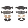 Raybestos PGD649M Disc Brake Pad Set Raybestos Element3 Metallic Brake Pad Set