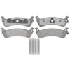 PGD667AM by RAYBESTOS - Raybestos Element3 Metallic Brake Pad Set