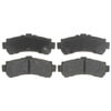 PGD669C by RAYBESTOS - Raybestos Element3 Ceramic Brake Pad Set