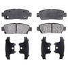 PGD672C by RAYBESTOS - Raybestos Element3 Ceramic Brake Pad Set