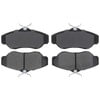 PGD676M by RAYBESTOS - Raybestos Element3 Metallic Brake Pad Set