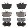 Raybestos PGD808M Disc Brake Pad Set Raybestos Element3 Metallic Brake Pad Set