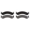 PGD821M by RAYBESTOS - Raybestos Element3 Metallic Brake Pad Set