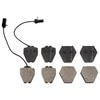 PGD839M by RAYBESTOS - Raybestos Element3 Metallic Brake Pad Set