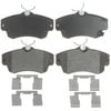 Raybestos PGD841M Disc Brake Pad Set Brake Parts Inc Raybestos Element3 Overstock Metallic Disc Brake Pad Set