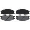 Raybestos PGD864AM Disc Brake Pad Set Brake Parts Inc Raybestos Element3 Overstock Metallic Disc Brake Pad Set