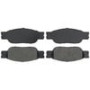 PGD933M by RAYBESTOS - Raybestos Element3 Metallic Brake Pad Set