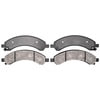 PGD989M by RAYBESTOS - Raybestos Element3 Metallic Brake Pad Set