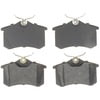 Raybestos SGD1017M Disc Brake Pad Set Brake Parts Inc Raybestos Service Grade Metallic Disc Brake Pad Set