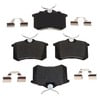 Raybestos SP340EUH Disc Brake Pad Set Raybestos Specialty - European Hybrid Brake Pad Set