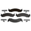 Raybestos SP655ATRH Disc Brake Pad Set Raybestos Specialty - Medium Duty Metallic Brake Pad Set