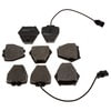 SP912EU by RAYBESTOS - Raybestos Specialty - European Metallic Brake Pad Set
