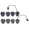 Raybestos SP912XP Disc Brake Pad Set Raybestos Specialty - Street Performance Metallic Brake Pad Set