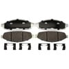 Raybestos SP931PPH Disc Brake Pad Set Raybestos Specialty - Police Metallic Brake Pad Set