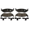 Raybestos SP967PSH Disc Brake Pad Set Raybestos Specialty - Police Metallic Brake Pad Set