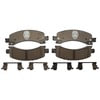 Raybestos SP974APPH Disc Brake Pad Set Raybestos Specialty - Police Metallic Brake Pad Set