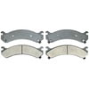 SGD784C by RAYBESTOS - Raybestos Service Grade Ceramic Brake Pad Set
