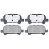 SGD828C by RAYBESTOS - Raybestos Service Grade Ceramic Brake Pad Set