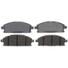 Raybestos SGD855AC Disc Brake Pad Set Raybestos Service Grade Ceramic Brake Pad Set