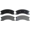 Raybestos SGD945M Disc Brake Pad Set Raybestos Service Grade Metallic Brake Pad Set