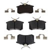 Raybestos SP1017EUH Disc Brake Pad Set Raybestos Specialty - European Metallic Brake Pad Set