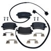 Raybestos SP1018EUH Disc Brake Pad Set Raybestos Specialty - European Metallic Brake Pad Set