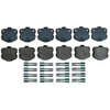 Raybestos SP1185XPH Disc Brake Pad Set Raybestos Specialty - Street Performance Metallic Brake Pad Set