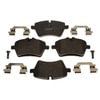 Raybestos SP1204EUH Disc Brake Pad Set Raybestos Specialty - European Metallic Brake Pad Set
