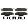 SP1508PSH by RAYBESTOS - Raybestos Specialty - Police Metallic Brake Pad Set